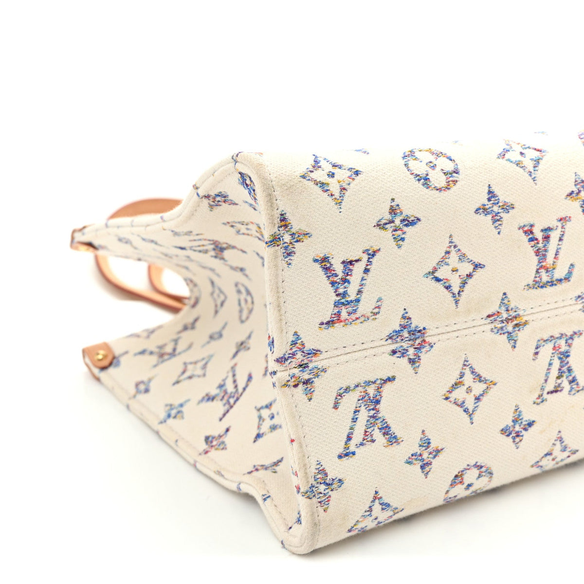 Monogram Jacquard Nautical Onthego MM Multicolor Beige