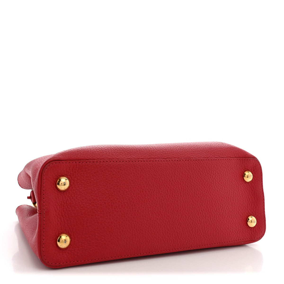 Taurillon Capucines PM Rubis