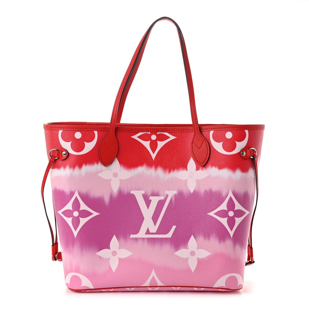 Monogram Escale Neverfull MM Rouge