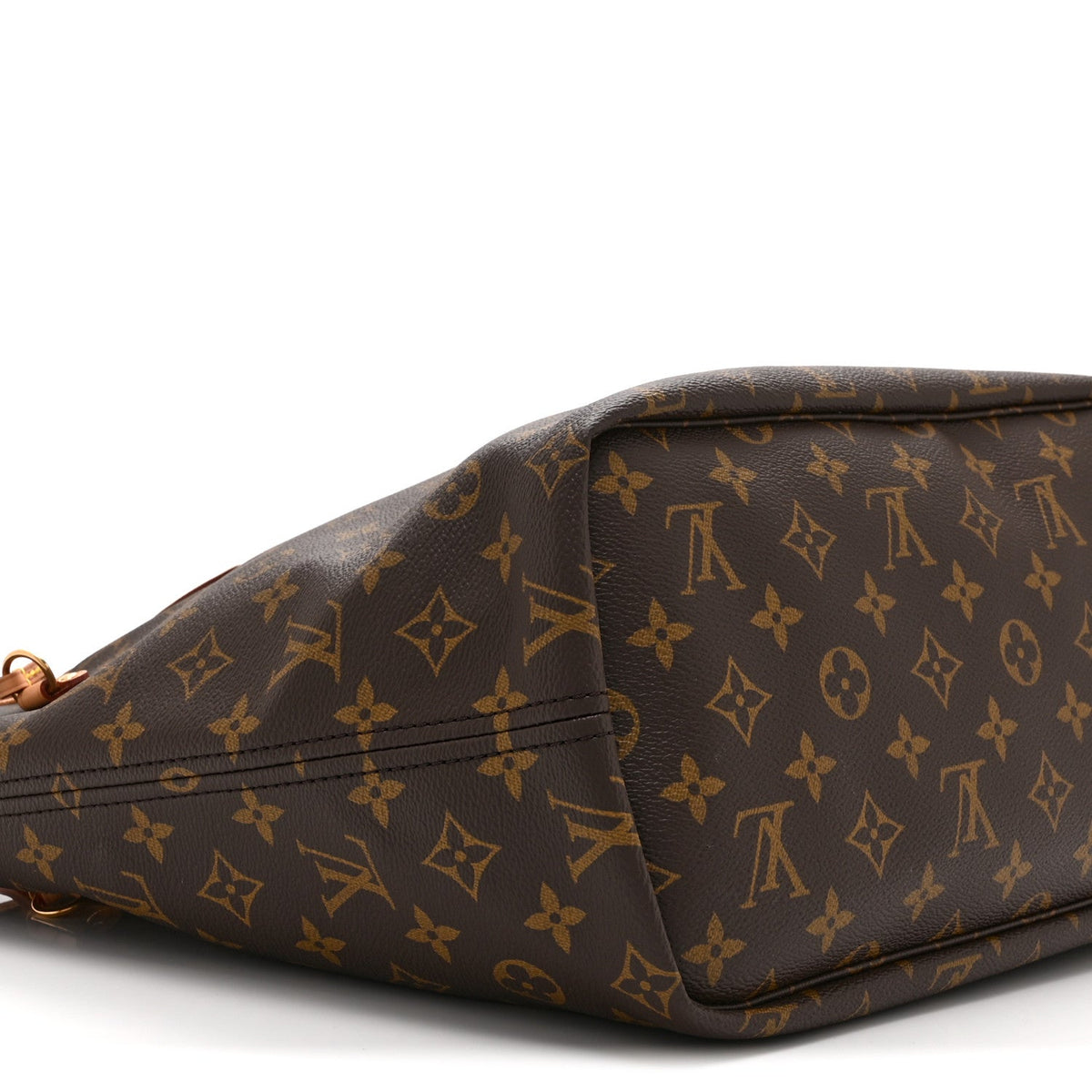 Monogram Inside Out Neverfull Bandouliere MM Jaune Safran