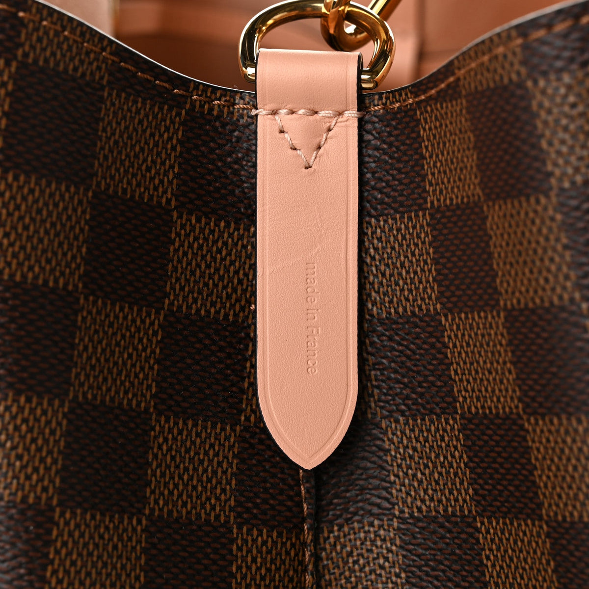 Damier Ebene Neonoe MM Venus Pink