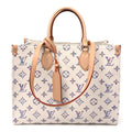 Monogram Jacquard Nautical Onthego MM Multicolor Beige