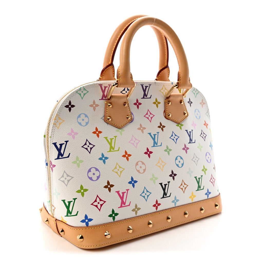Monogram Multicolor Alma White