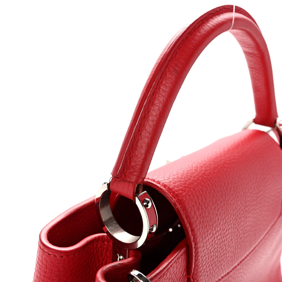 Taurillon Capucines PM Rubis