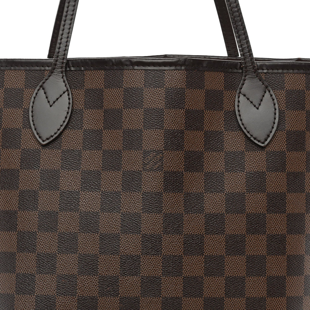 Damier Ebene Neo Neverfull MM Rose Ballerine