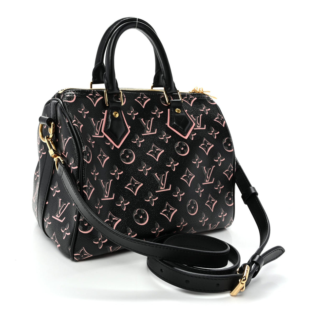 Monogram Fall for You Speedy Bandouliere 25 Black