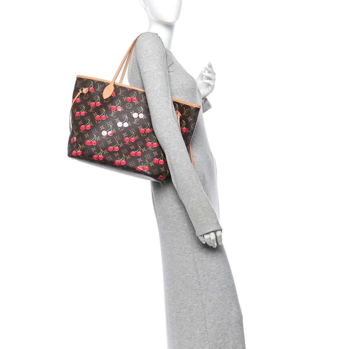 LV X TM Monogram Cerises Neverfull MM
