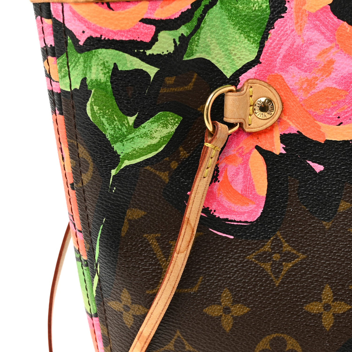 Monogram Roses Neverfull MM