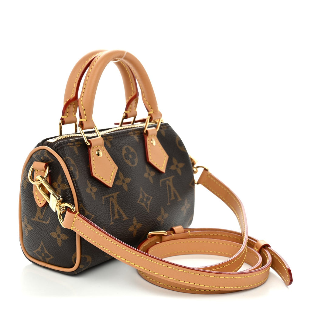 Monogram Vivienne Ice Skating Nano Speedy Bandouliere Pink