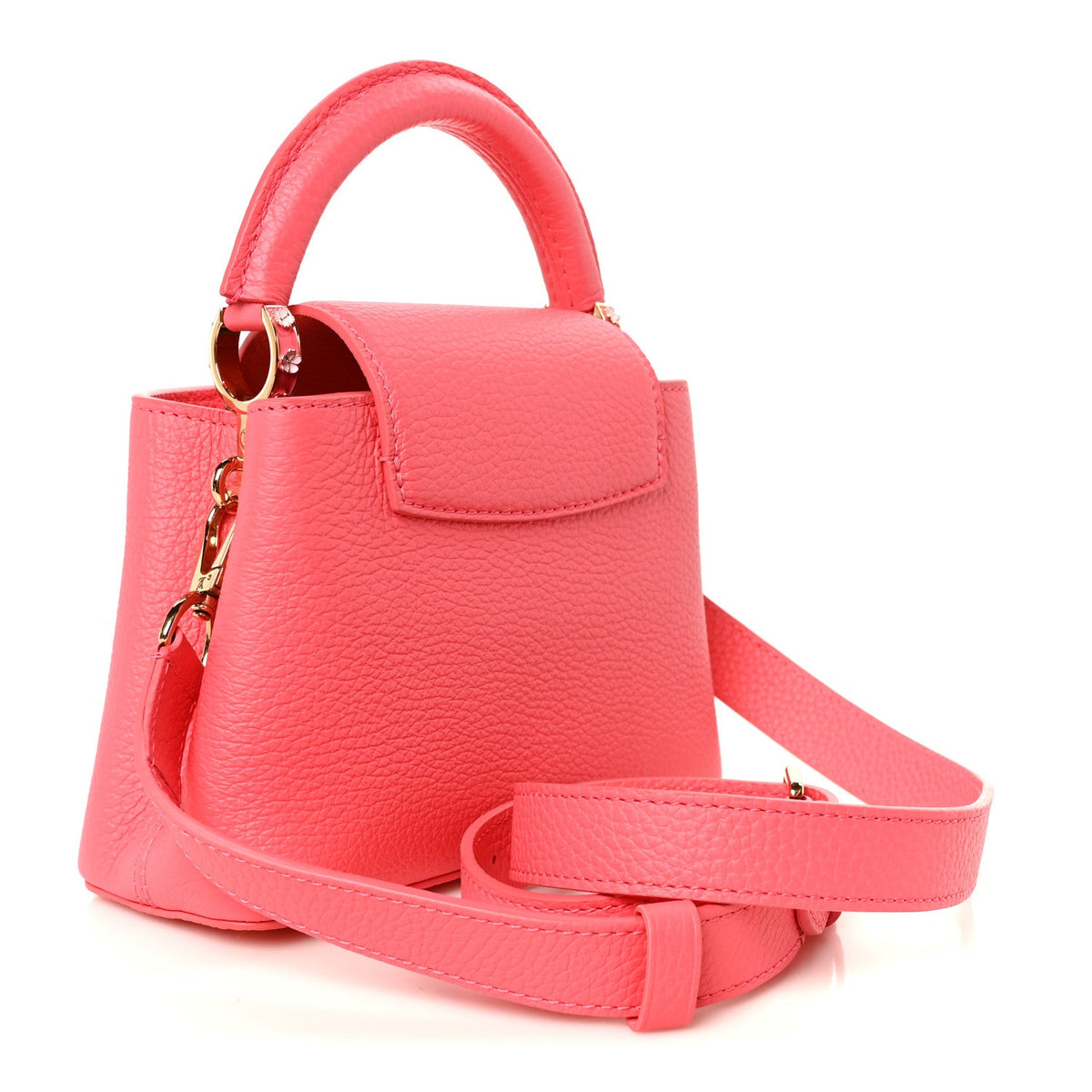 Taurillon LV Bloom Capucines Mini Pink Sky