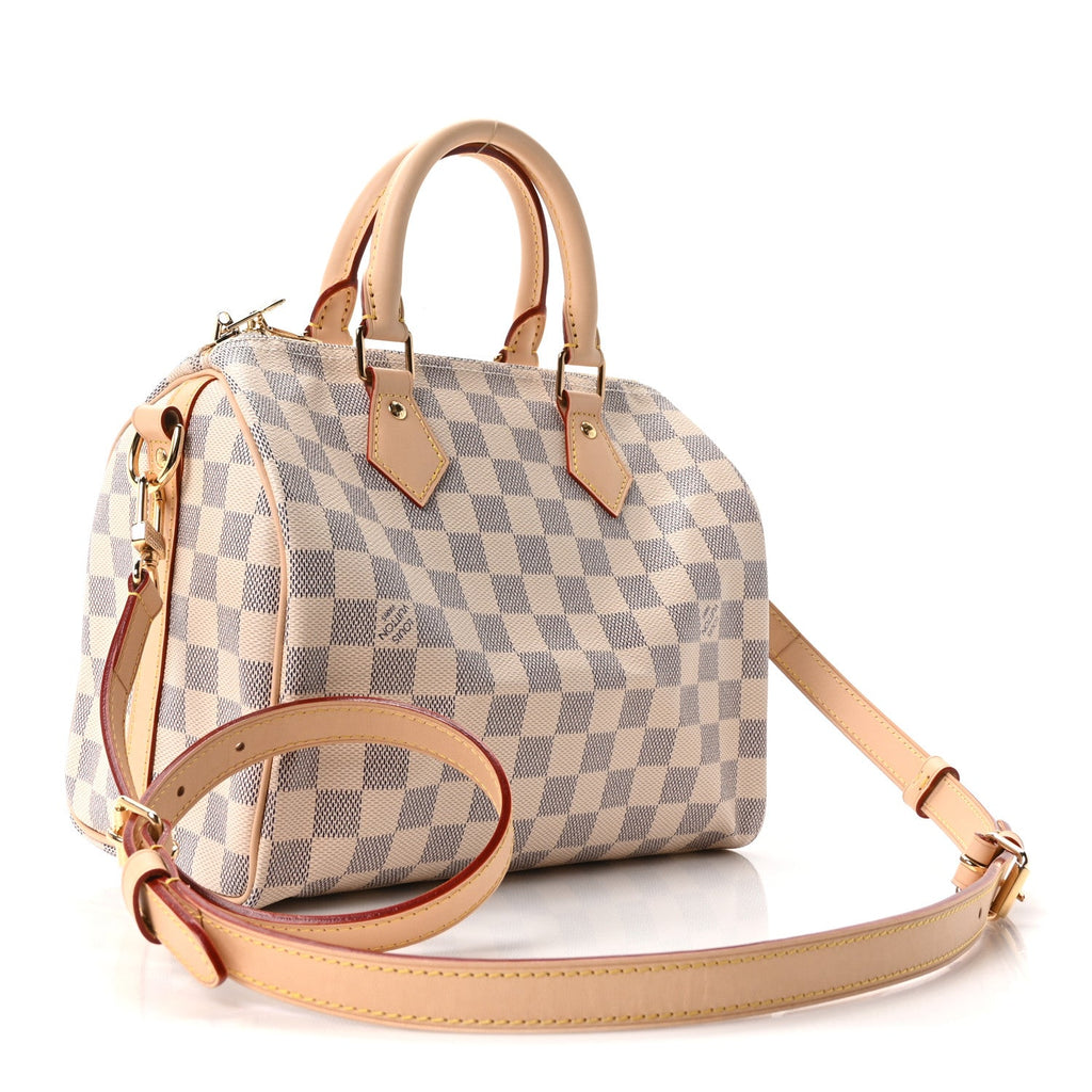 Damier Azur Speedy Bandouliere 25
