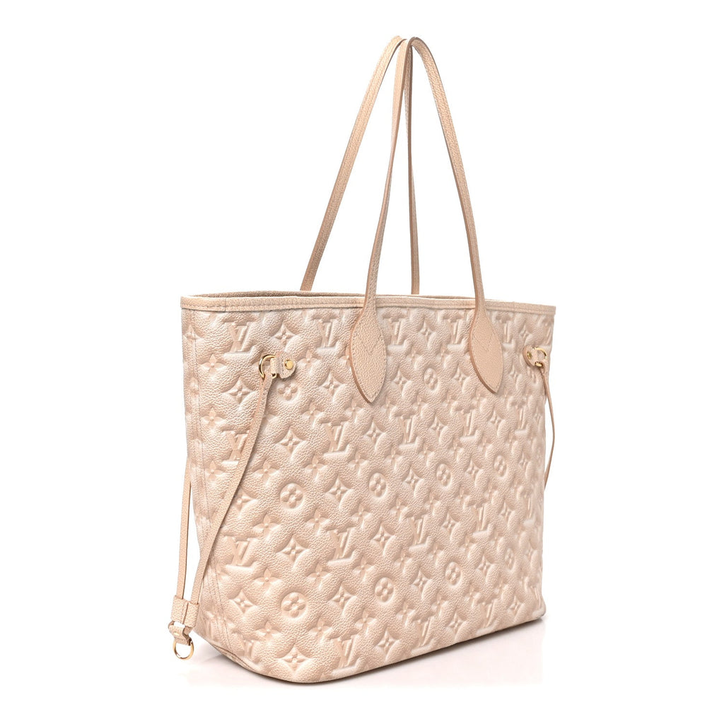 Empreinte Monogram Summer Stardust Neverfull MM Beige Clair