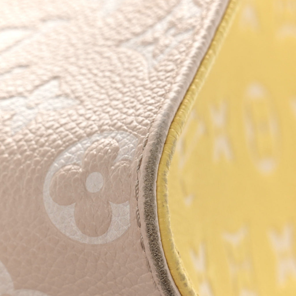 Empreinte Monogram Spring In The City Onthego MM Beige Pink Yellow