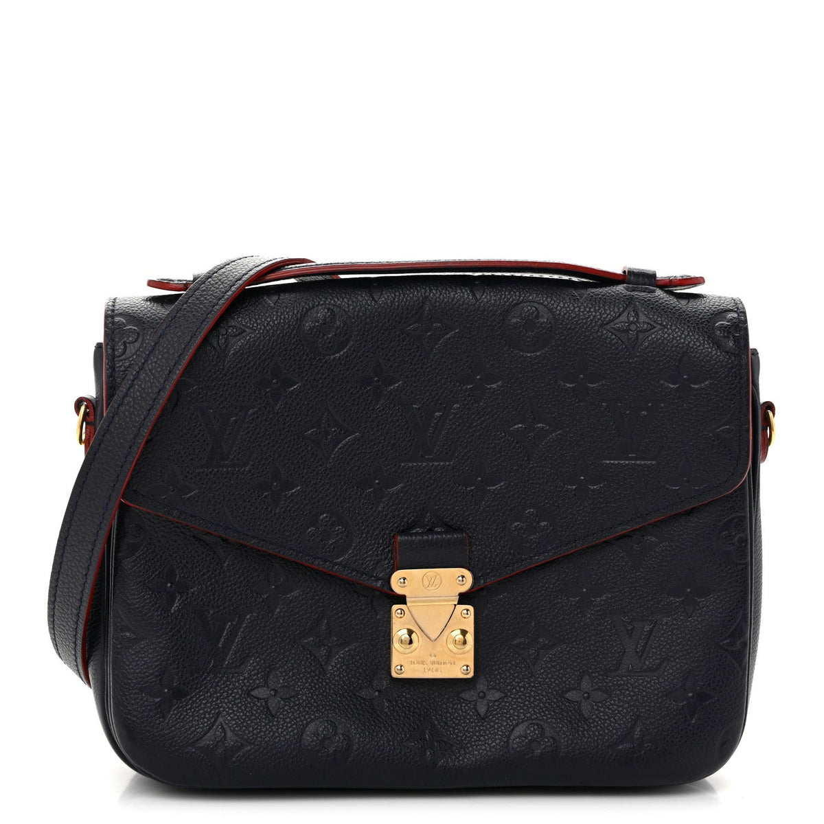 Empreinte Pochette Metis Marine Rouge
