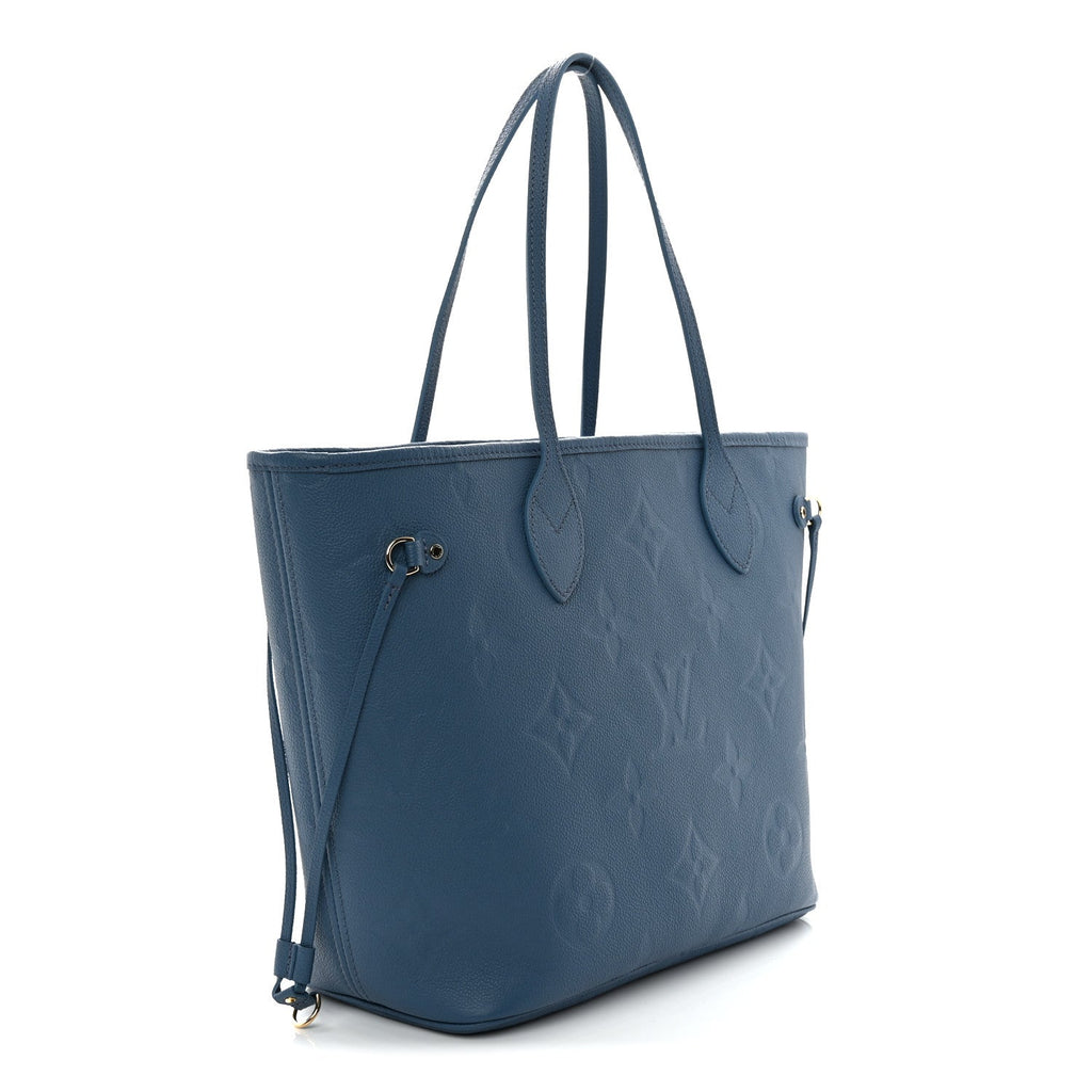 Empreinte Monogram Giant Neverfull MM Blue Jean