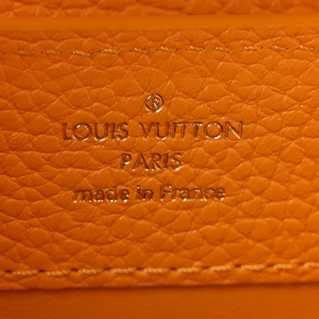 Taurillon Mini Capucines Sunbeam Yellow
