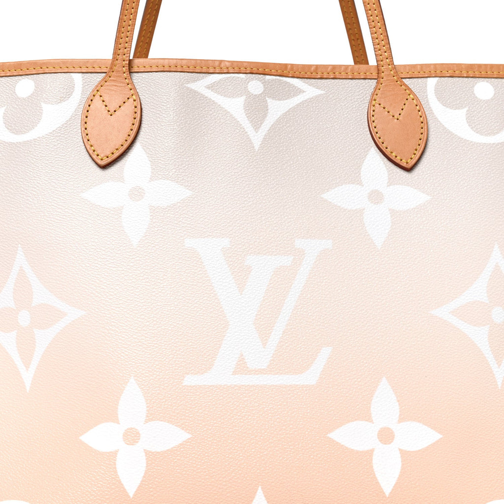 Monogram Giant By The Pool Neverfull MM Brume