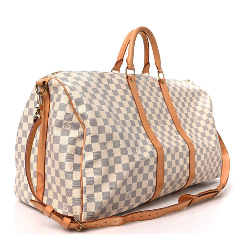Damier Azur Keepall Bandouliere 55