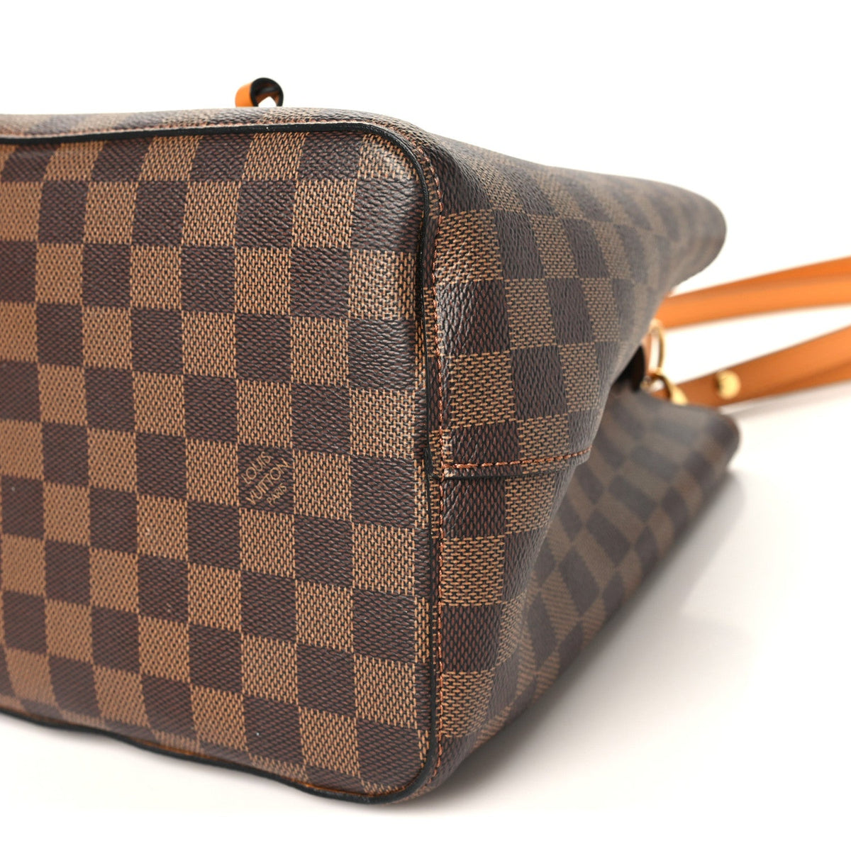 Damier Ebene Neonoe MM Safran