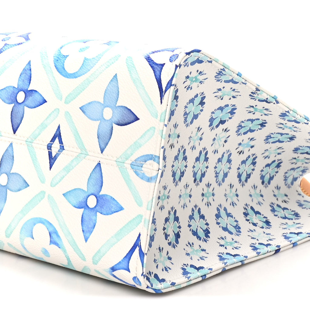 Monogram Tiles By The Pool Onthego MM Lagoon Blue