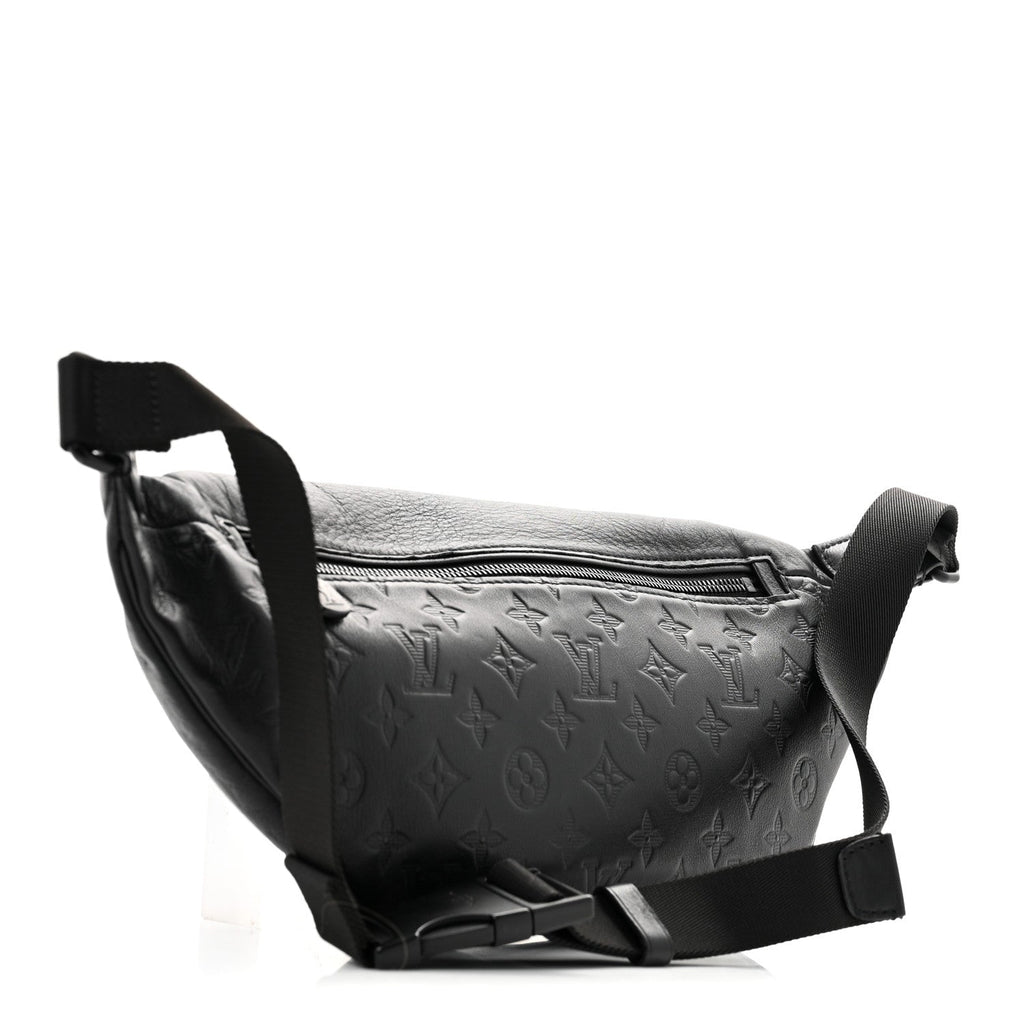 Calfskin Monogram Shadow Discovery Bumbag Black