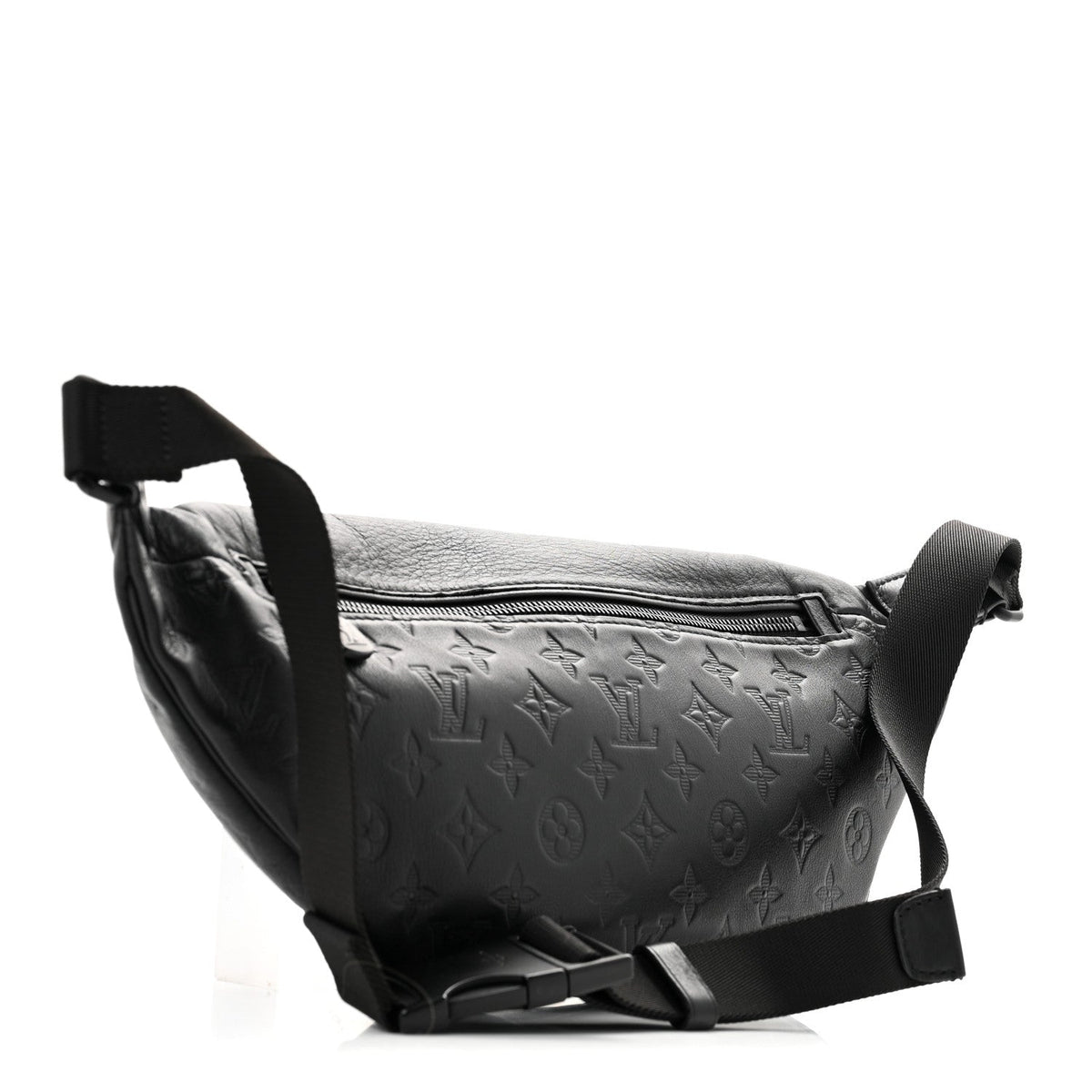 Calfskin Monogram Shadow Discovery Bumbag Black