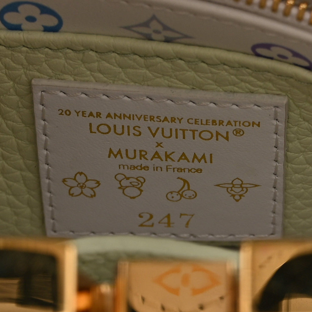 LV X TM Taurillon Mini Capucines Vert d’Eau Green