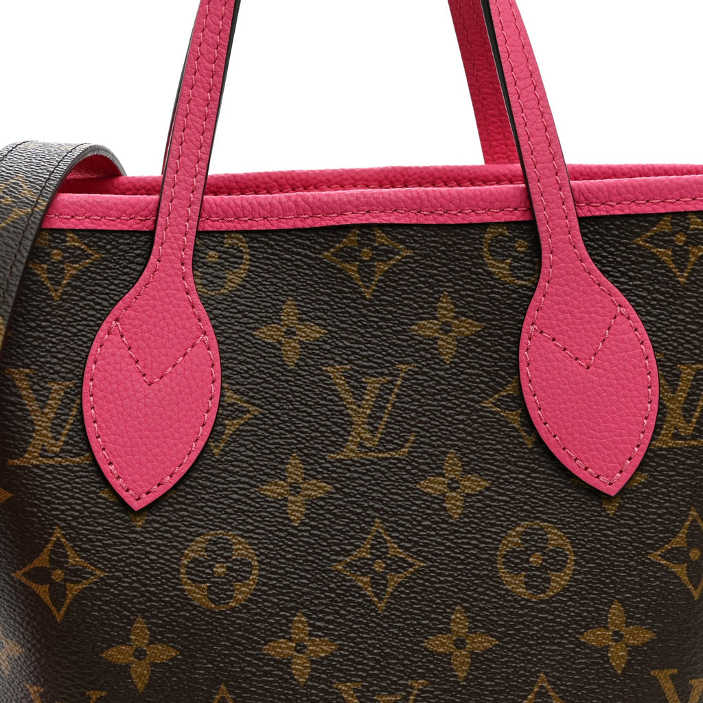 Monogram Neverfull Inside Out Bandouliere BB Rose Pondichery