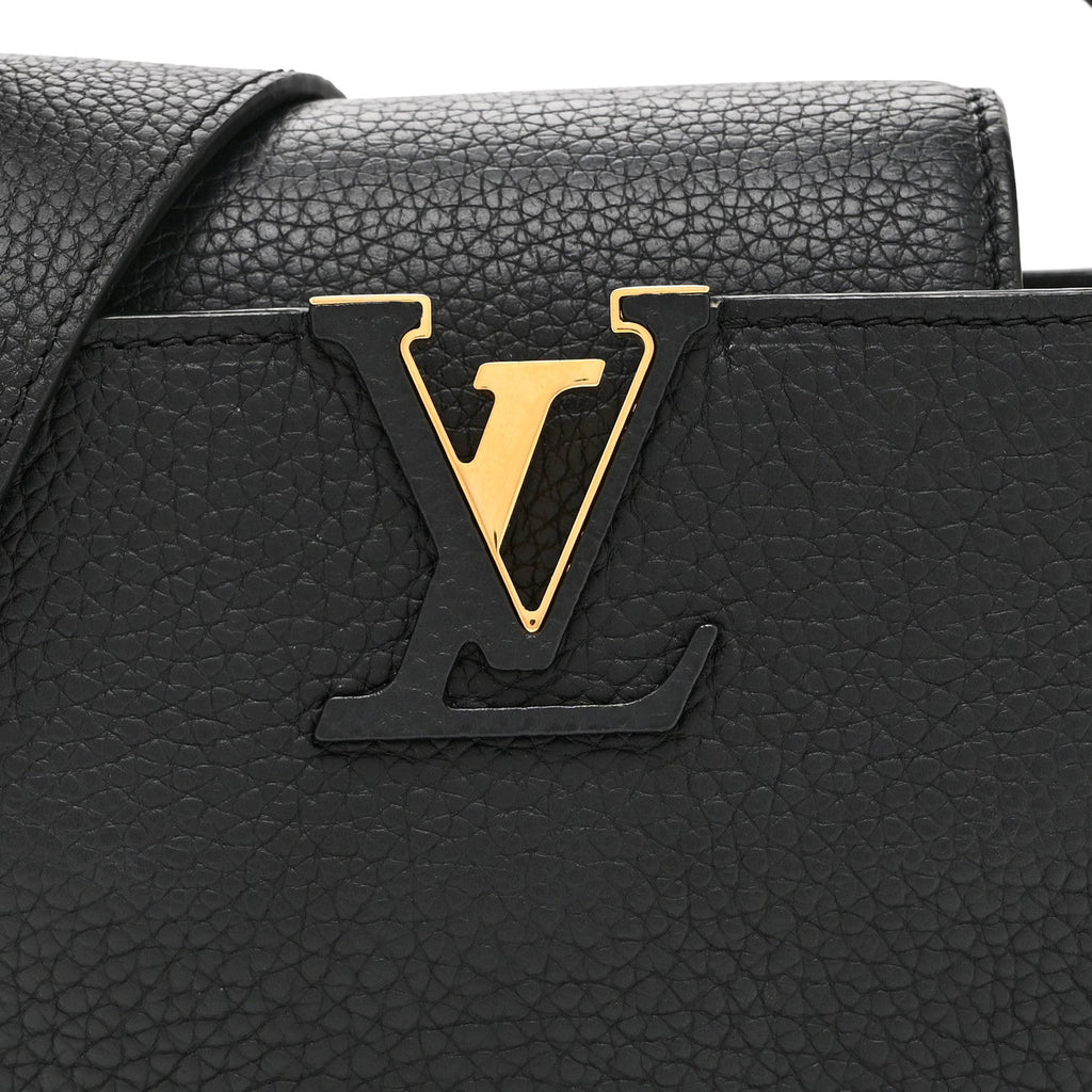 Taurillon Mini Capucines Black