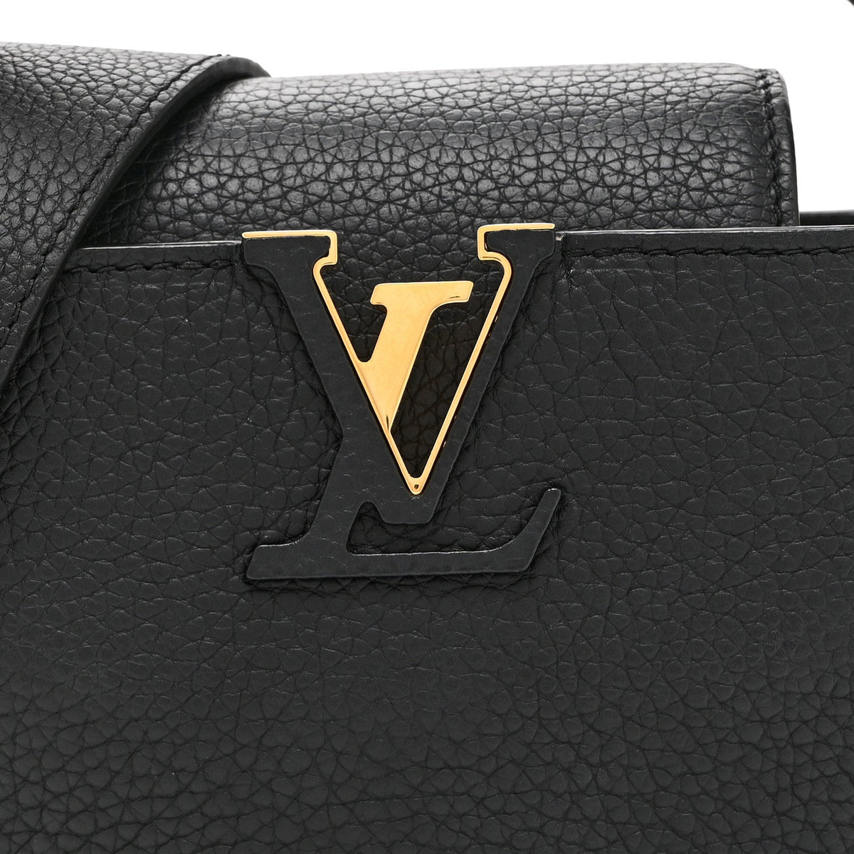 Taurillon Mini Capucines Black