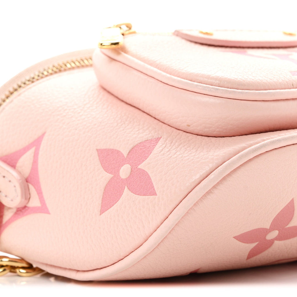Empreinte Monogram Giant Mini Bumbag Gradient Pink