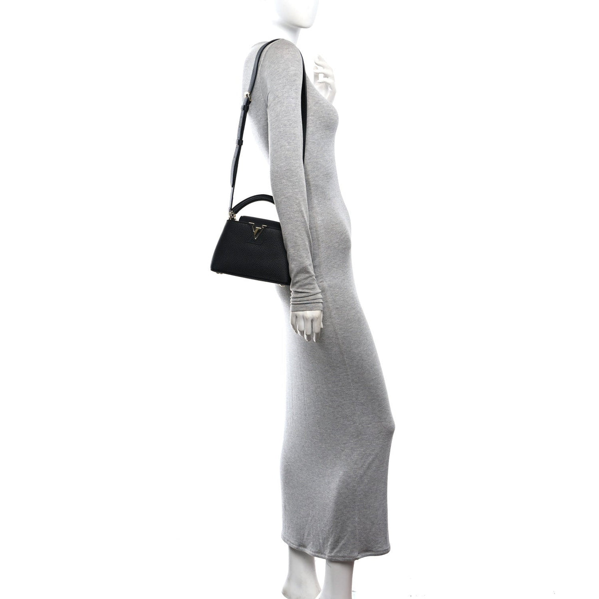 Taurillon Mini Capucines Black