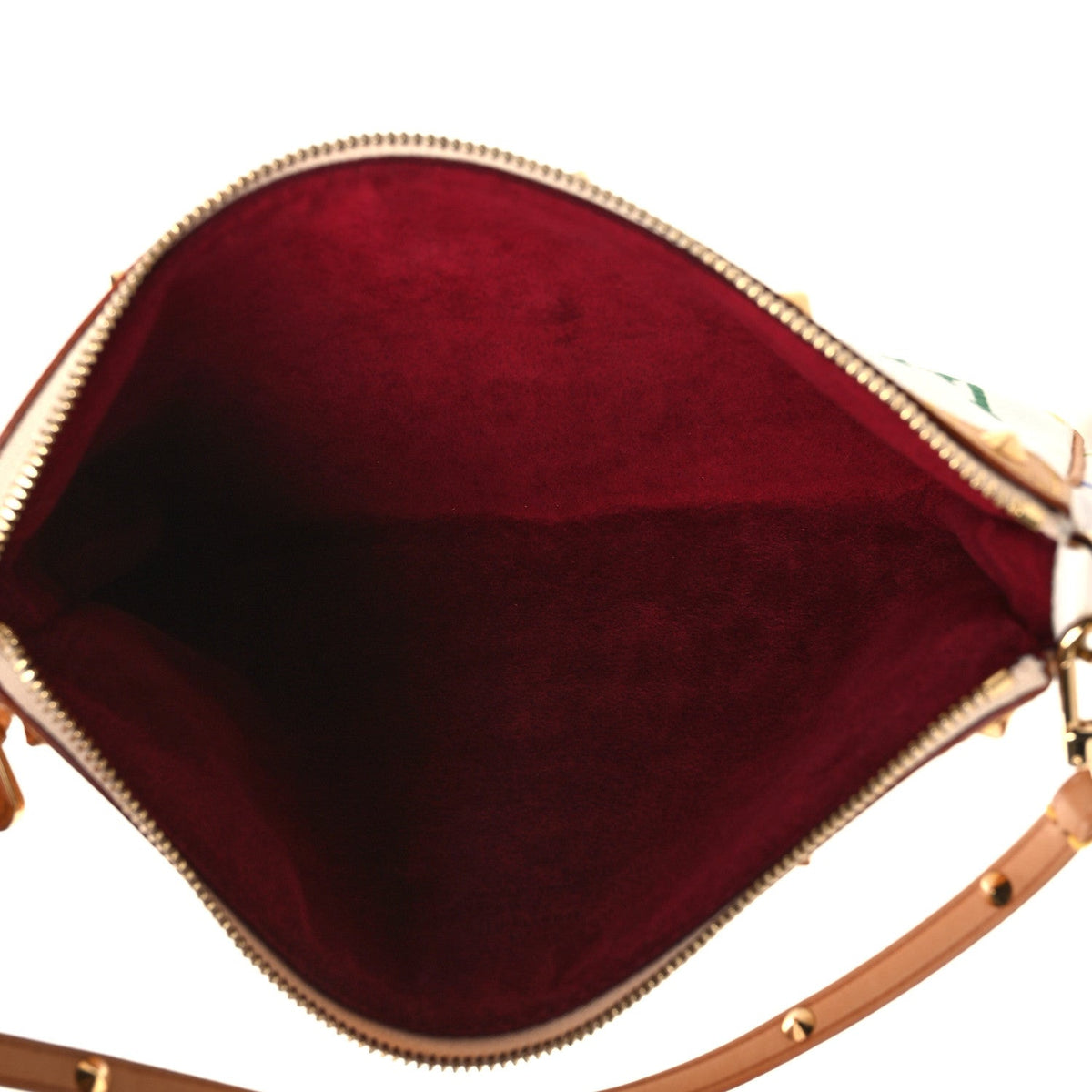 Monogram Multicolor Pochette Accessories White
