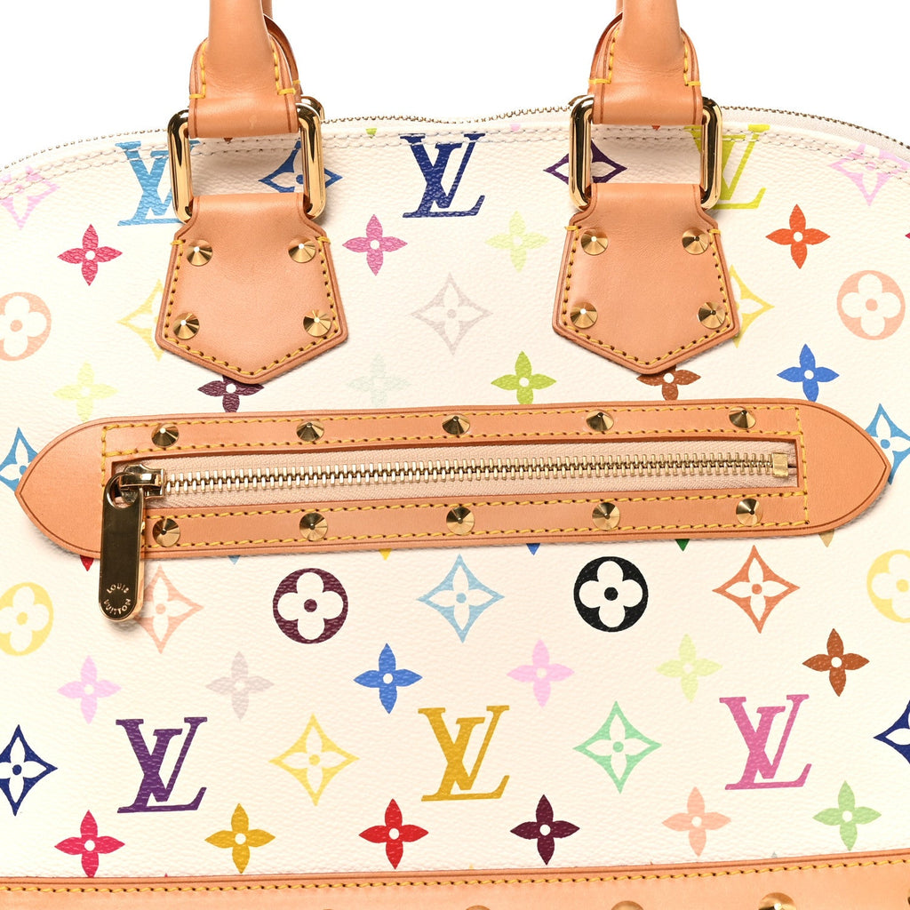 Monogram Multicolor Alma White