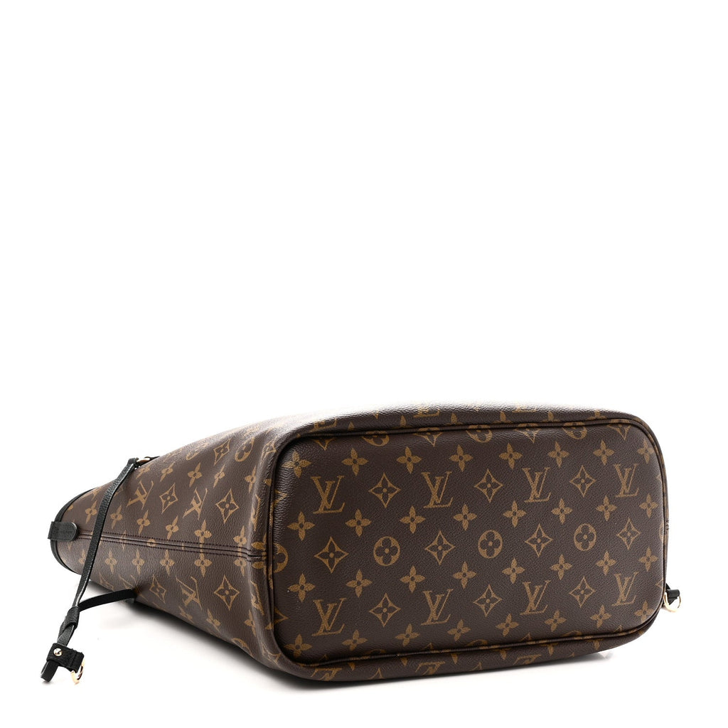 Monogram Calfskin Neo Neverfull Inside Out MM Black