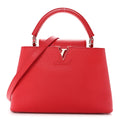 Taurillon Capucines PM Rubis