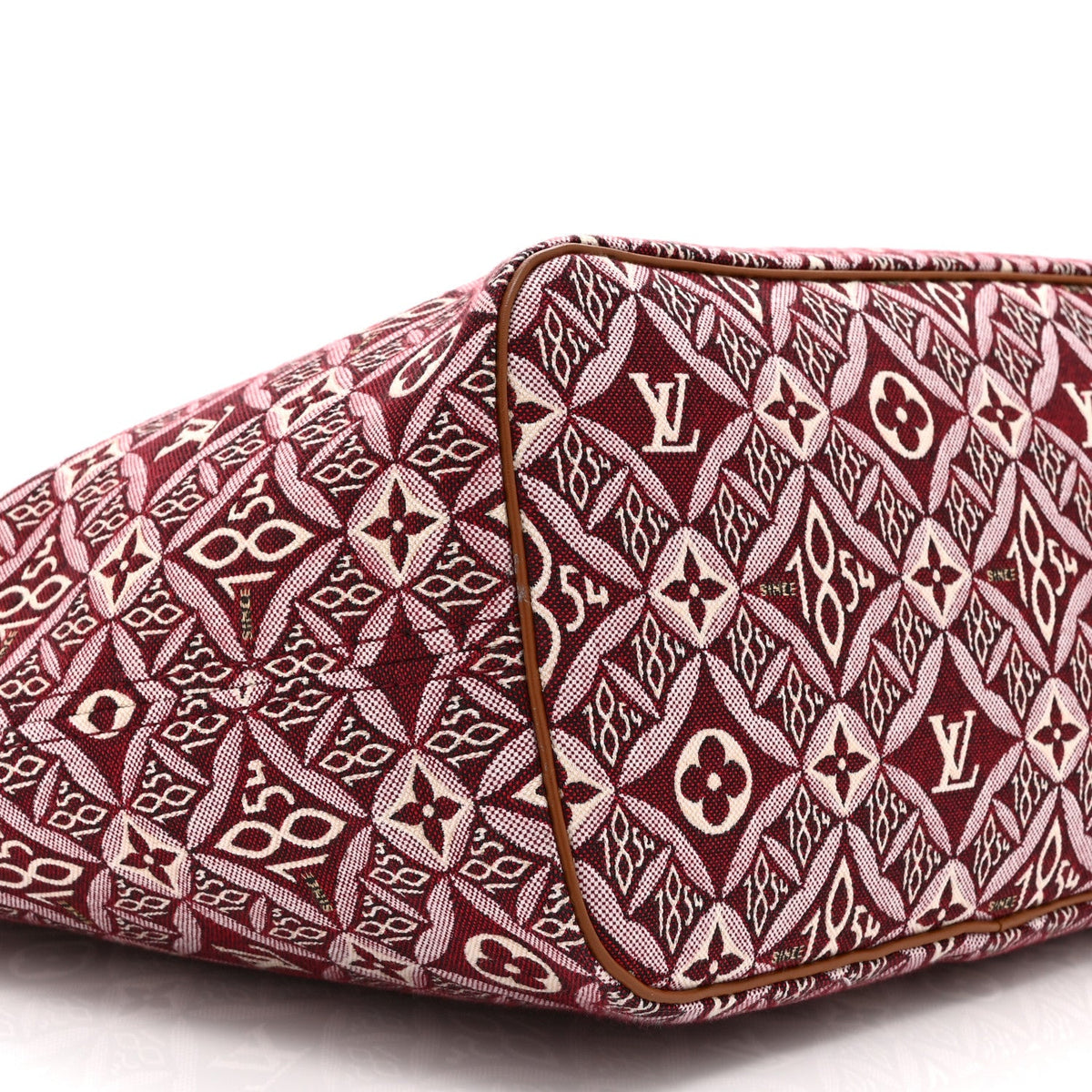 Jacquard Since 1854 Neverfull MM Bordeaux