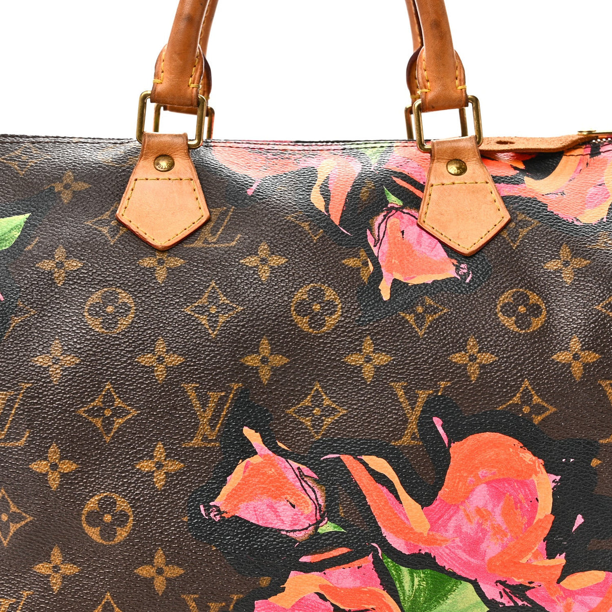 Monogram Roses Speedy 30