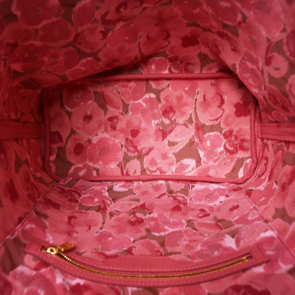 Monogram Articles de Voyage Ikat Neverfull MM Rose Velours