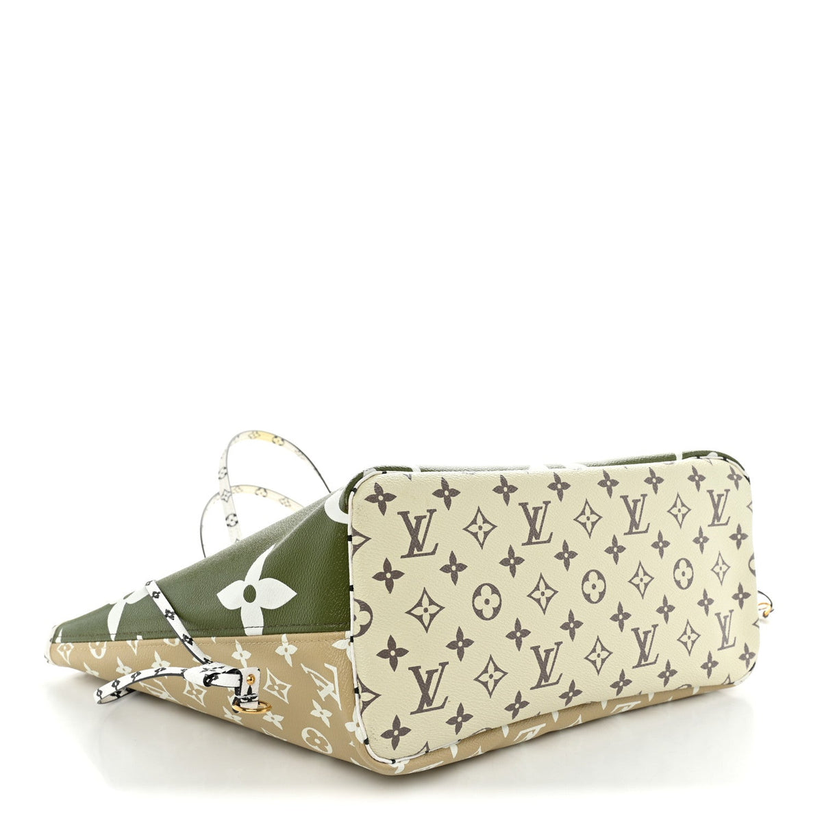 Monogram Giant Neverfull MM Kaki