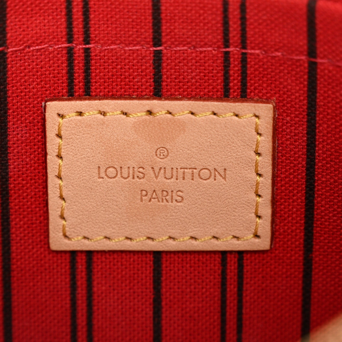 Monogram Neverfull MM GM Pochette Cherry