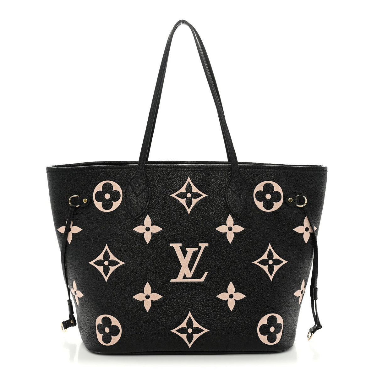 Empreinte Monogram Giant Neverfull MM Black Beige