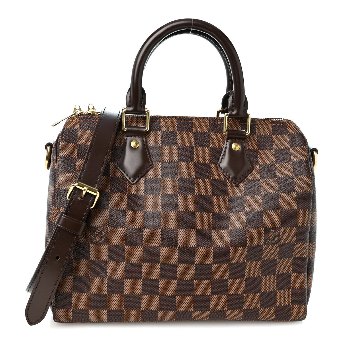 Damier Ebene Speedy Bandouliere 25