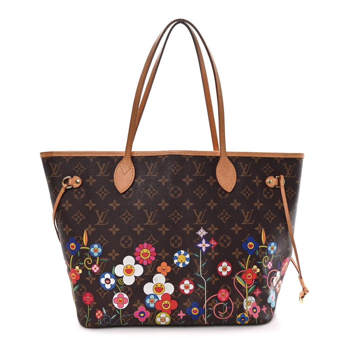 LV X TM Monogram Flowers Neverfull MM