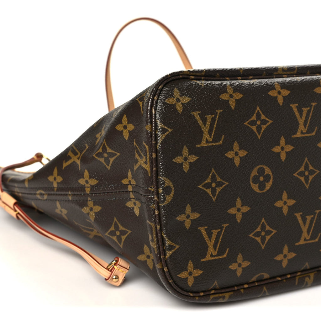 Monogram V Neverfull MM Turquoise