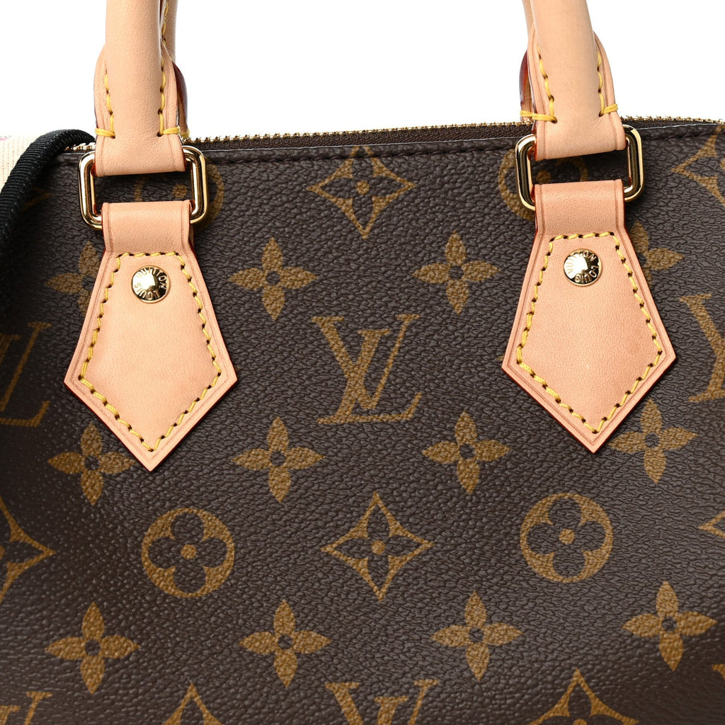 Monogram Speedy Bandouliere 20 Black