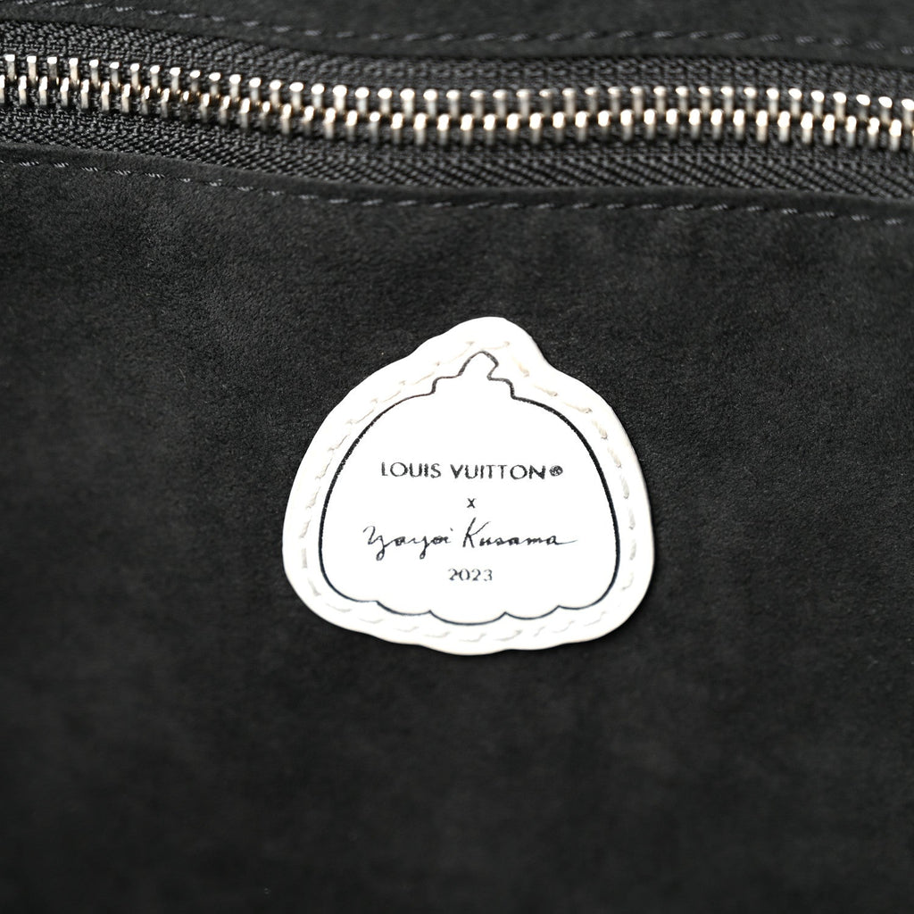 LV X YK Empreinte Neverfull MM Black White