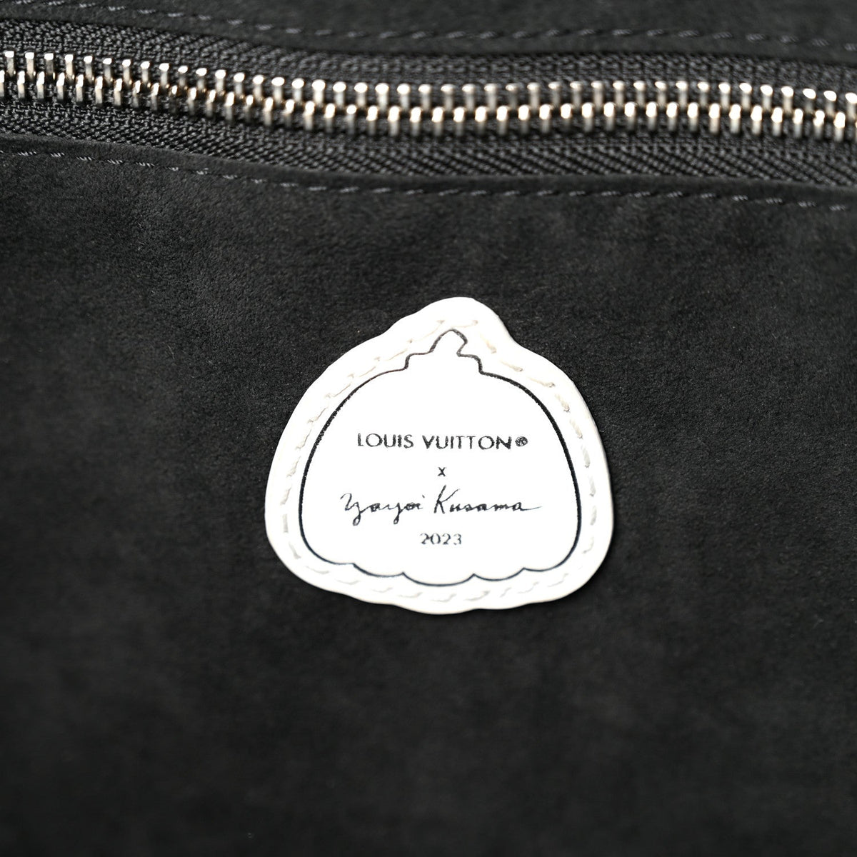 LV X YK Empreinte Neverfull MM Black White