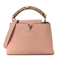 Taurillon Snakeskin Capucines BB
