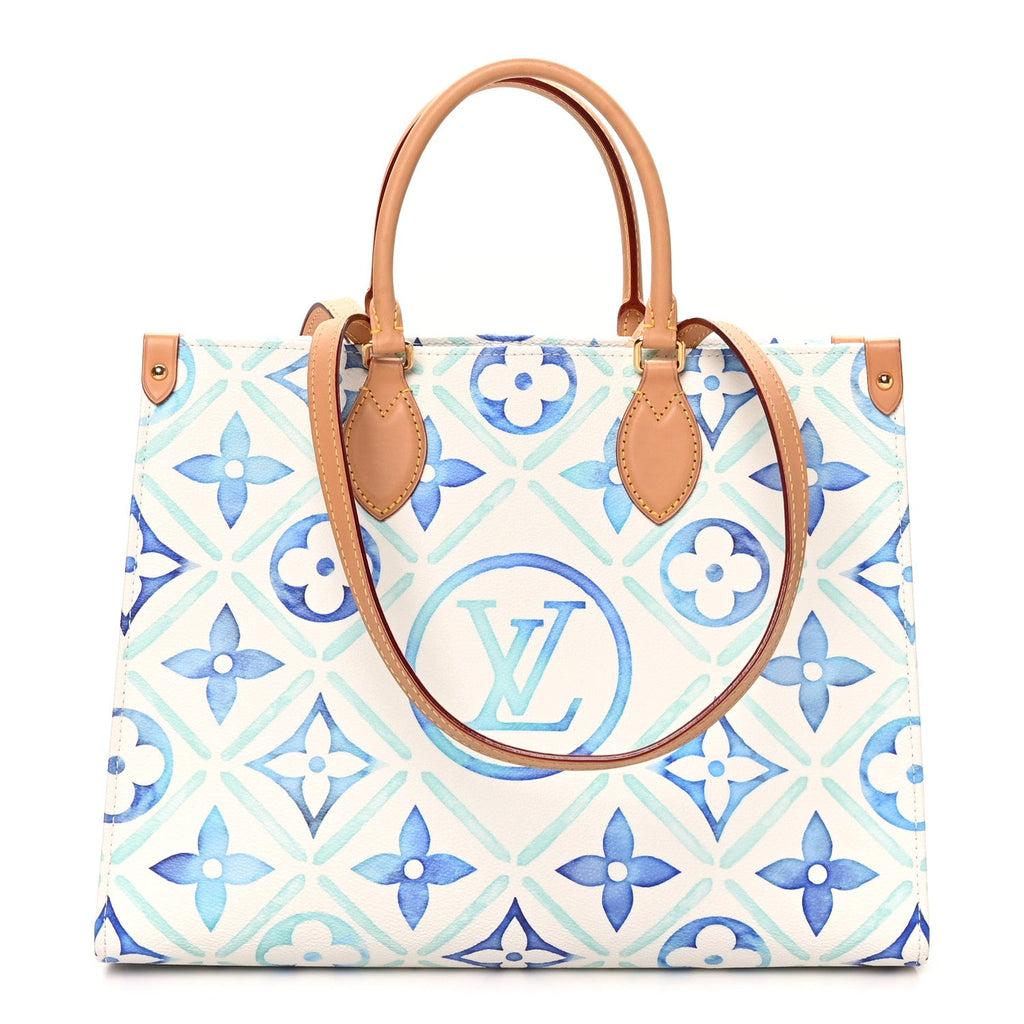 Monogram Tiles By The Pool Onthego MM Lagoon Blue
